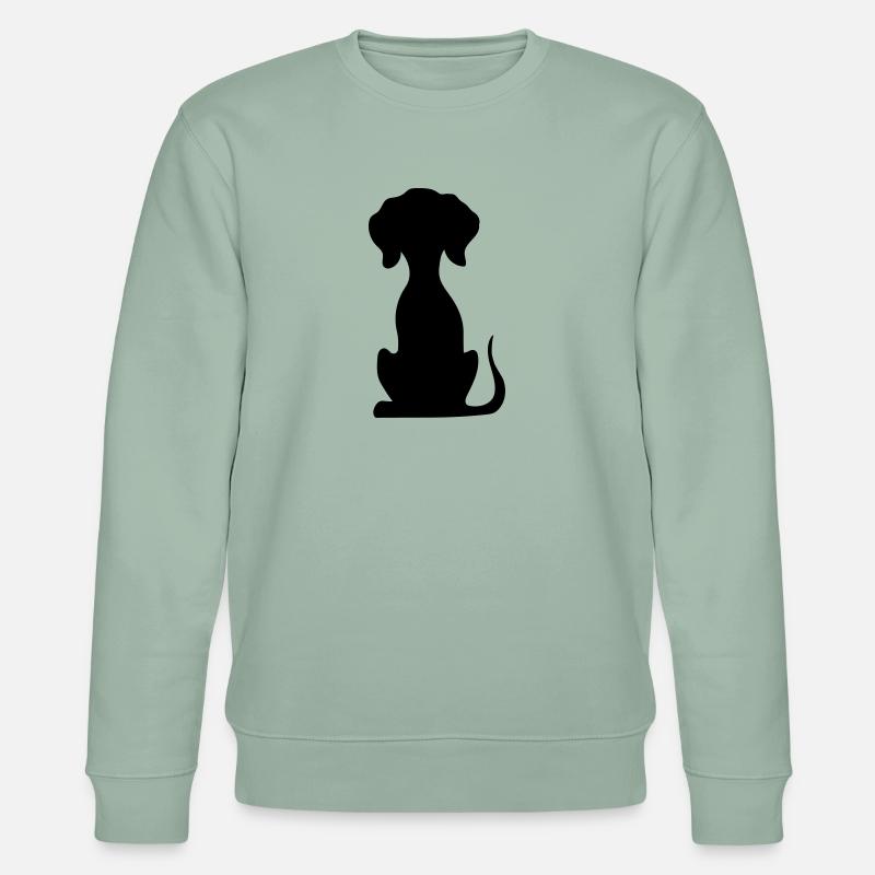 hund - Stanley/Stella Unisex Bio-Sweatshirt CHANGER - Helles Graugrün