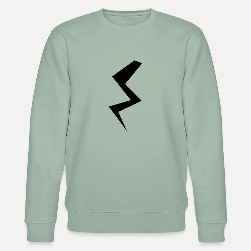 Blitzes - Stanley/Stella Unisex Bio-Sweatshirt CHANGER  - Helles Graugrün
