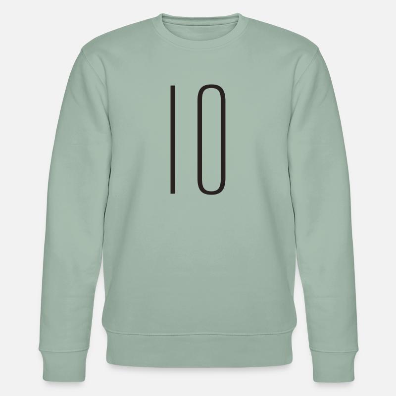 10 - Stanley/Stella Unisex Bio-Sweatshirt CHANGER  - Helles Graugrün