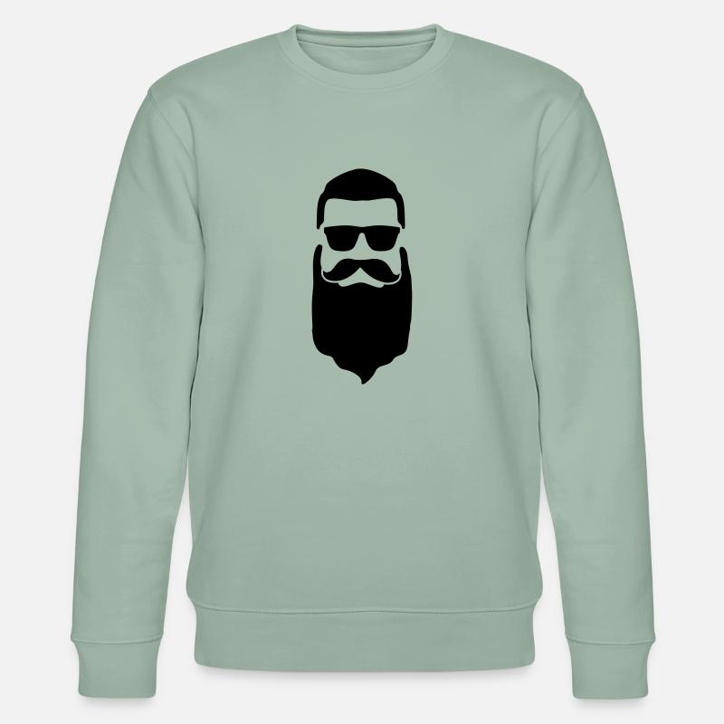 Bart - Stanley/Stella Unisex Bio-Sweatshirt CHANGER  - Helles Graugrün