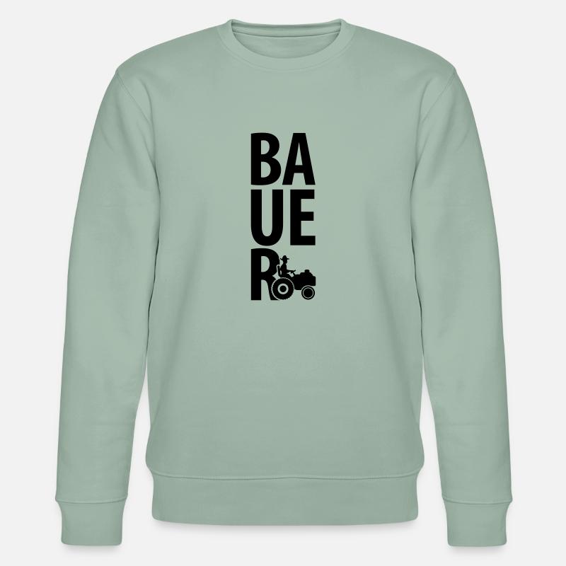 bauer_design_c1 - Sweat bio CHANGER Stanley/Stella Unisexe - vert de gris clair