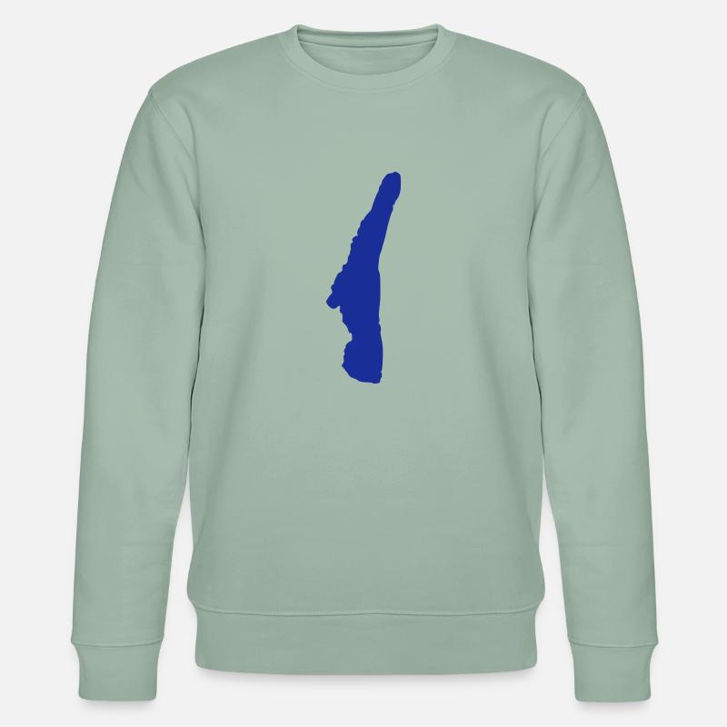 Starnberger See - Stanley/Stella Unisex Bio-Sweatshirt CHANGER  - Helles Graugrün