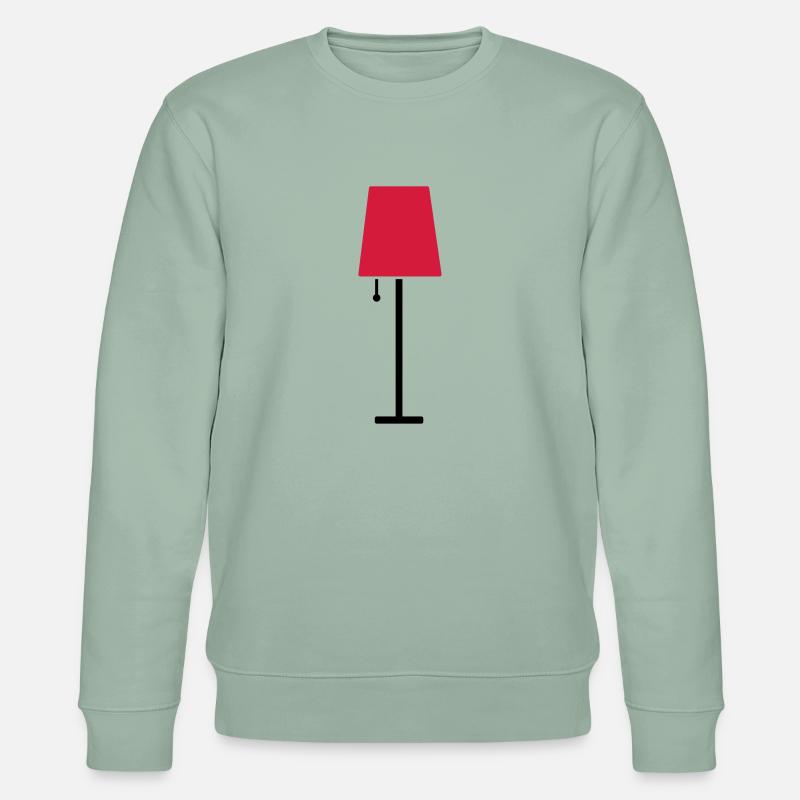 Lampe - Stanley/Stella Unisex Bio-Sweatshirt CHANGER  - Helles Graugrün