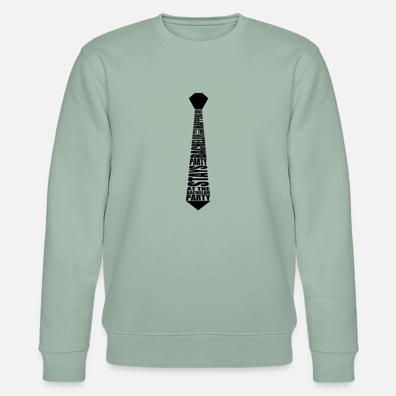 Cravate baccalauréat - Sweat bio CHANGER Stanley/Stella Unisexe - vert de gris clair