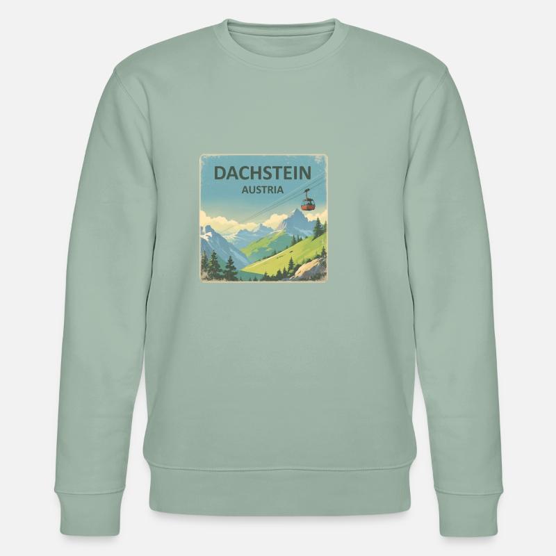 Dachstein - Stanley/Stella Unisex Bio-Sweatshirt CHANGER  - Helles Graugrün