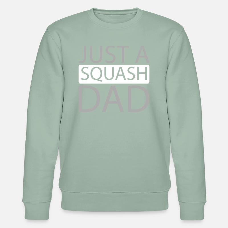 Squash Just A Squash Dad - Sweat bio CHANGER Stanley/Stella Unisexe - vert de gris clair