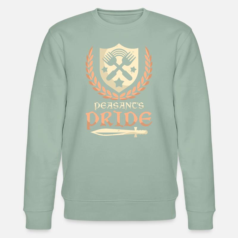 Ritterfest - Stanley/Stella Unisex Bio-Sweatshirt CHANGER  - Helles Graugrün