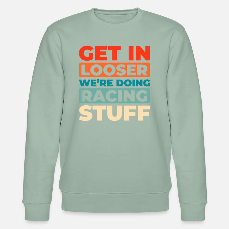 Sim Racing - Stanley/Stella Unisex Bio-Sweatshirt CHANGER  - Helles Graugrün