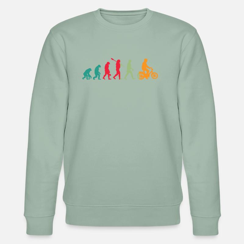 Evolution Mofa Shirt - Stanley/Stella Unisex Bio-Sweatshirt CHANGER  - Helles Graugrün