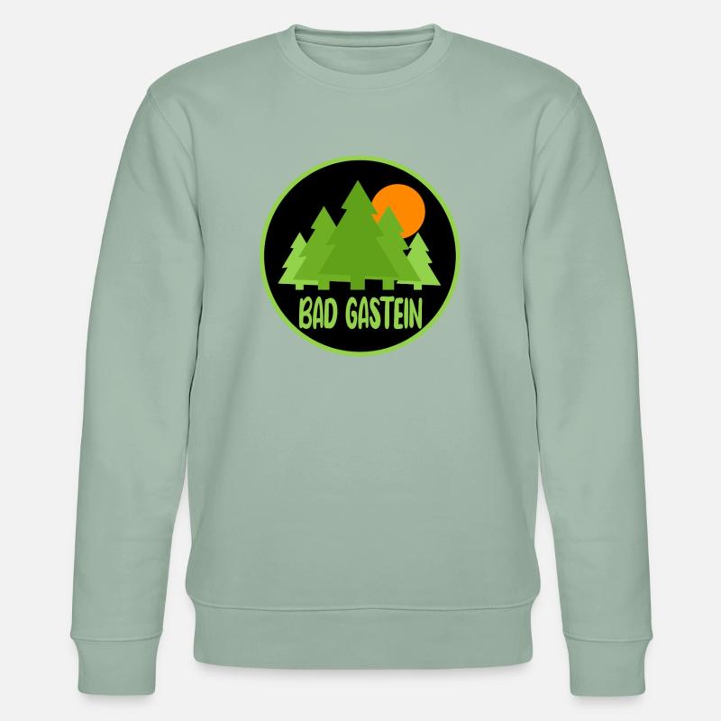 Bad Gastein - Stanley/Stella Unisex Bio-Sweatshirt CHANGER  - Helles Graugrün