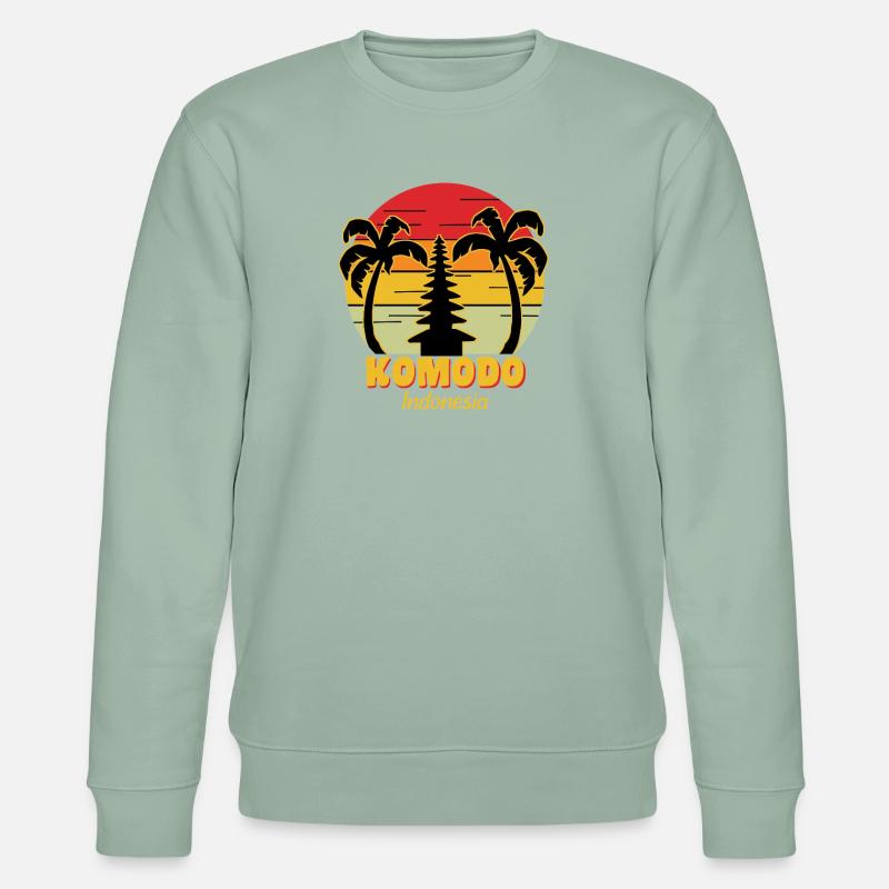 Komodo - Sweat bio CHANGER Stanley/Stella Unisexe - vert de gris clair