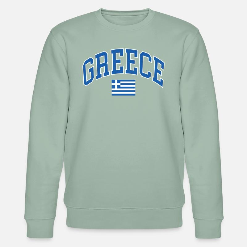 Greece - Stanley/Stella Unisex Bio-Sweatshirt CHANGER  - Helles Graugrün