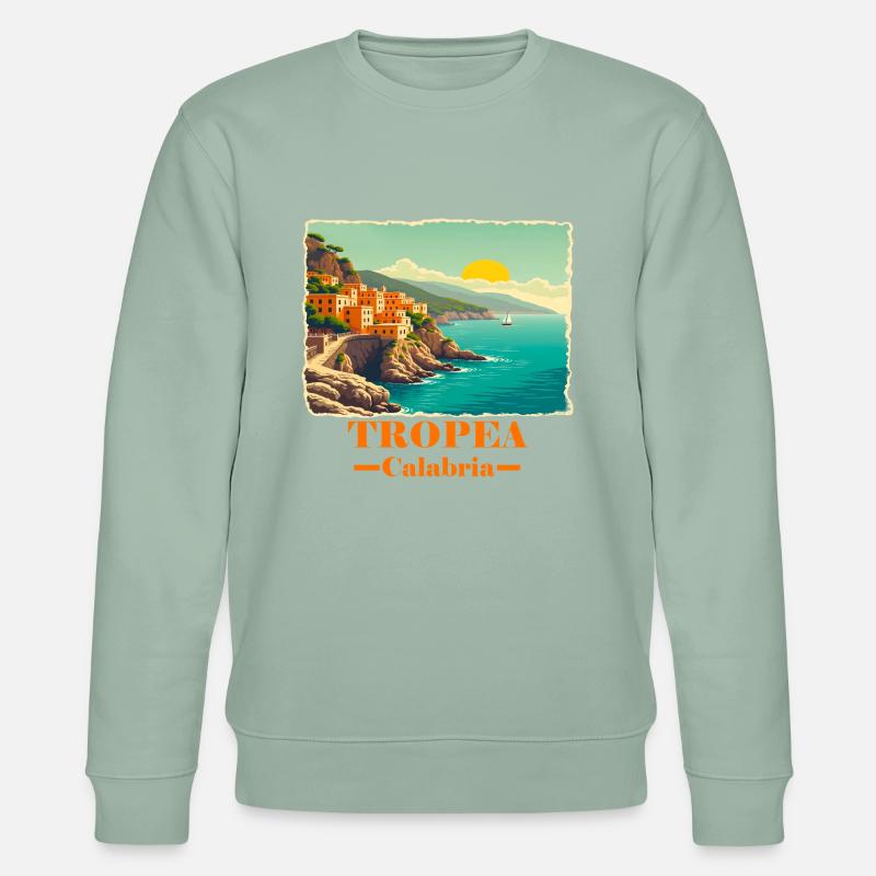 Tropea Calabria orange - Stanley/Stella CHANGER Unisex Organic Sweatshirt - aloe