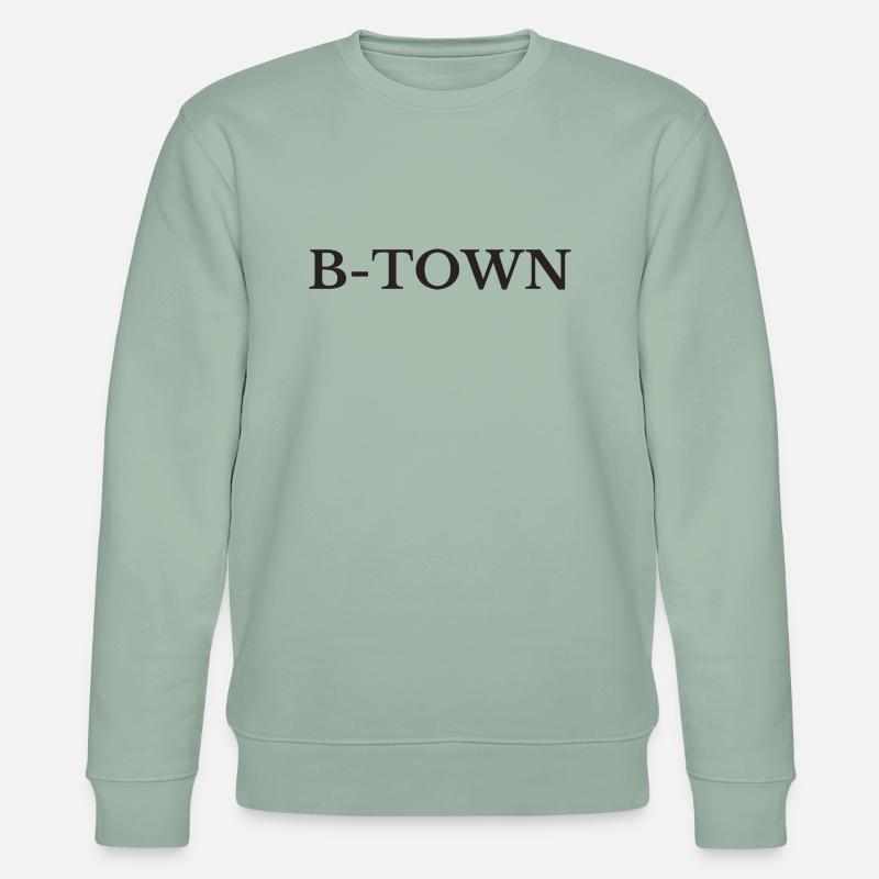 Berlin B Town - Stanley/Stella Unisex Bio-Sweatshirt CHANGER  - Helles Graugrün