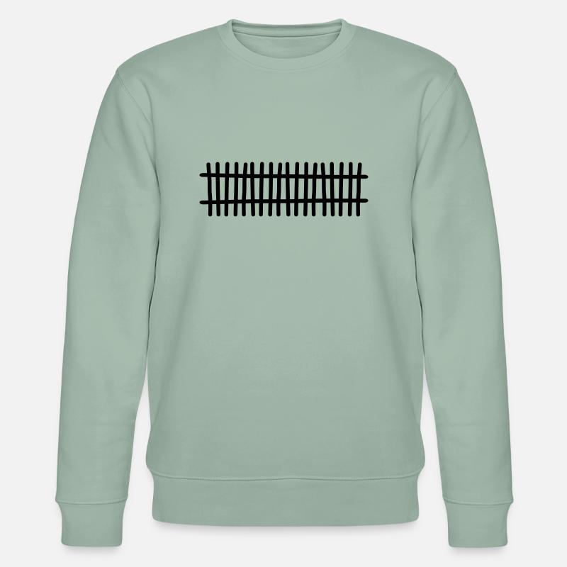 Zaun - Stanley/Stella Unisex Bio-Sweatshirt CHANGER  - Helles Graugrün