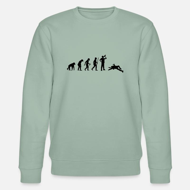 Drinking Evolution - Stanley/Stella CHANGER Unisex Organic Sweatshirt - aloe