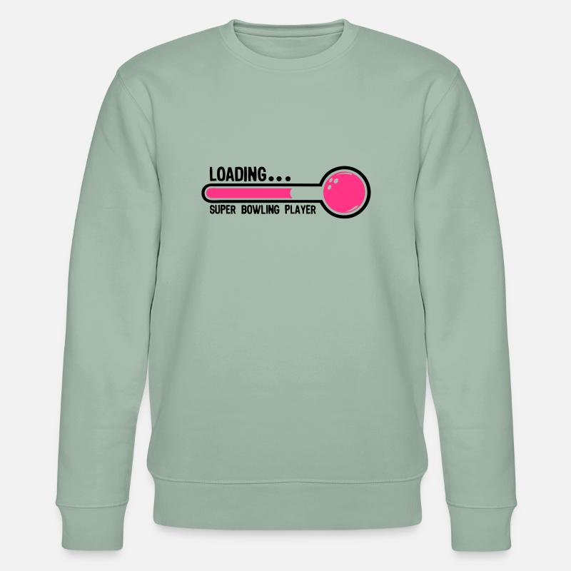 bowling boule loading super player1 - Sweat bio CHANGER Stanley/Stella Unisexe - vert de gris clair