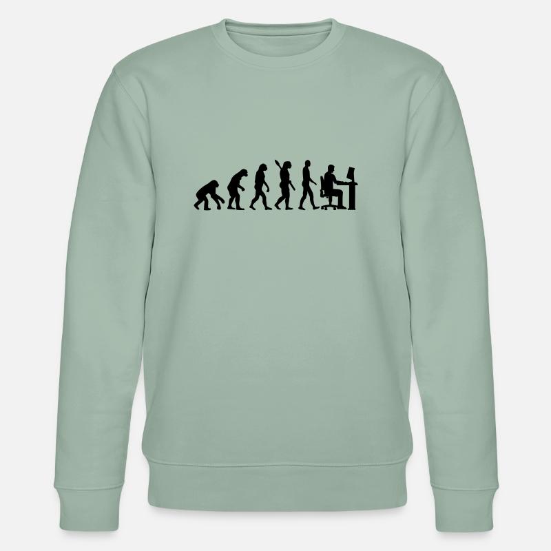 Programmeur - Sweat bio CHANGER Stanley/Stella Unisexe - vert de gris clair