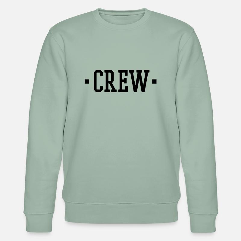 CREW - Stanley/Stella Unisex Bio-Sweatshirt CHANGER  - Helles Graugrün
