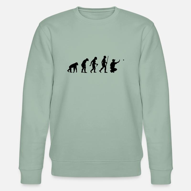 Boule Evolution - Stanley/Stella Unisex Bio-Sweatshirt CHANGER  - Helles Graugrün