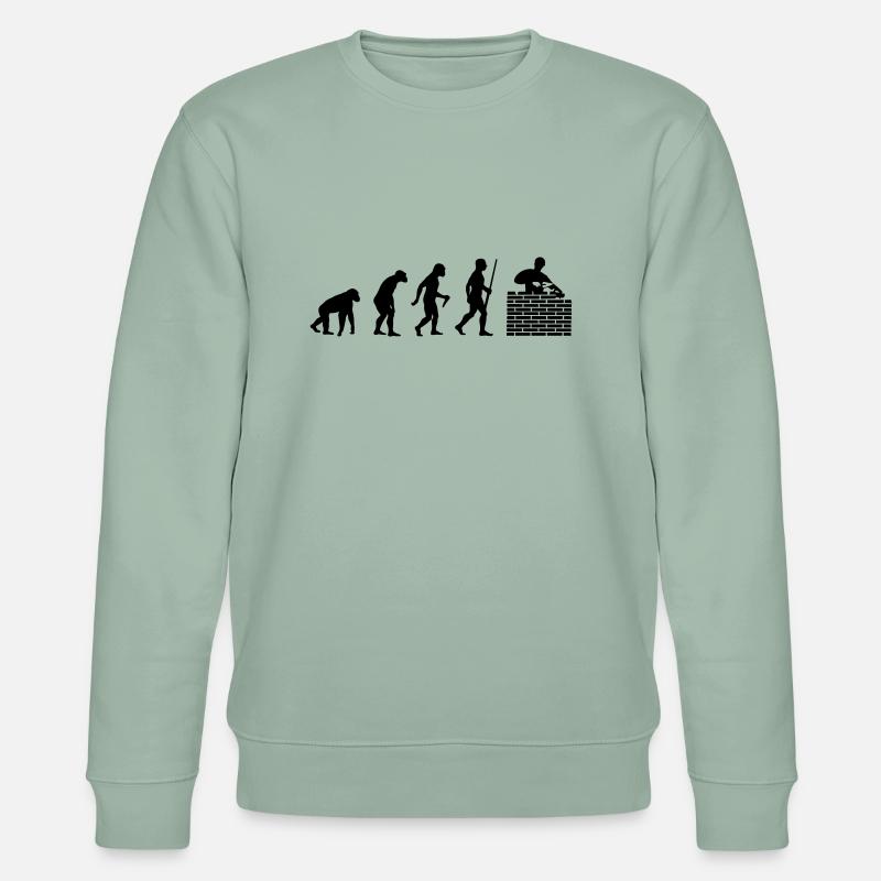Mason Evolution - Stanley/Stella Unisex Bio-Sweatshirt CHANGER  - Helles Graugrün