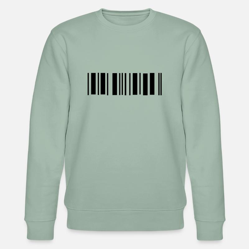 barcode - Stanley/Stella CHANGER Unisex Organic Sweatshirt - aloe