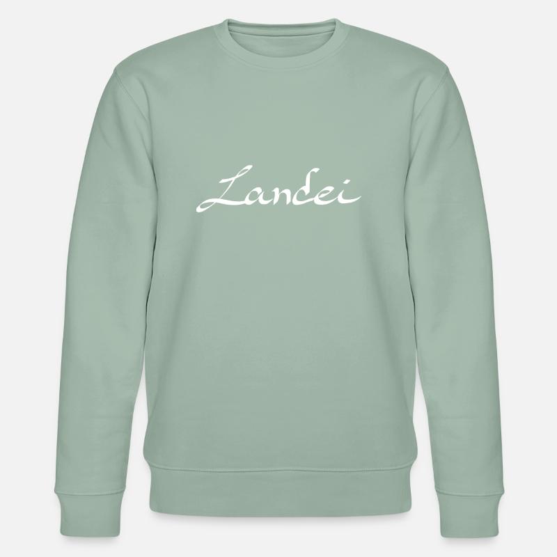 Landei - Stanley/Stella Unisex Bio-Sweatshirt CHANGER  - Helles Graugrün
