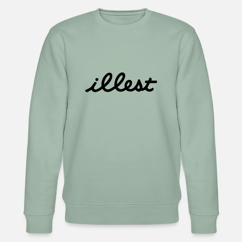 illest - Stanley/Stella Unisex Bio-Sweatshirt CHANGER - Helles Graugrün