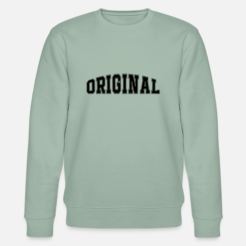 Langue source - Sweat bio CHANGER Stanley/Stella Unisexe - vert de gris clair