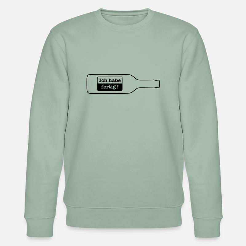 I have done - empty bottle - Stanley/Stella CHANGER Unisex Organic Sweatshirt - aloe
