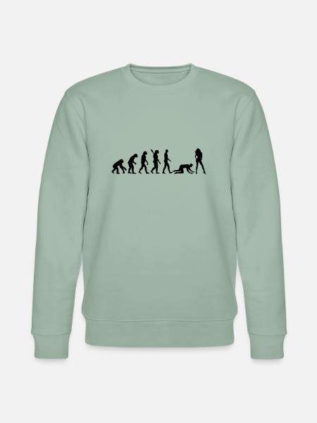 Evolution Ehe - Stanley/Stella Unisex Bio-Sweatshirt CHANGER  - Helles Graugrün