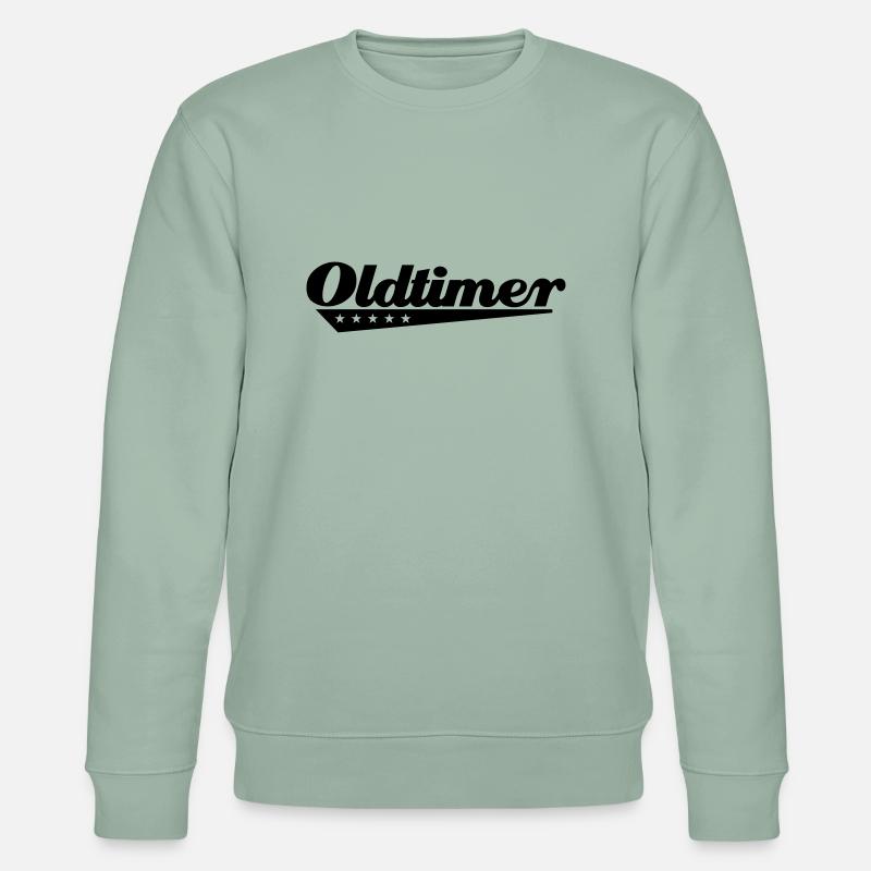 oldtimer___f1 - Stanley/Stella Unisex Bio-Sweatshirt CHANGER  - Helles Graugrün