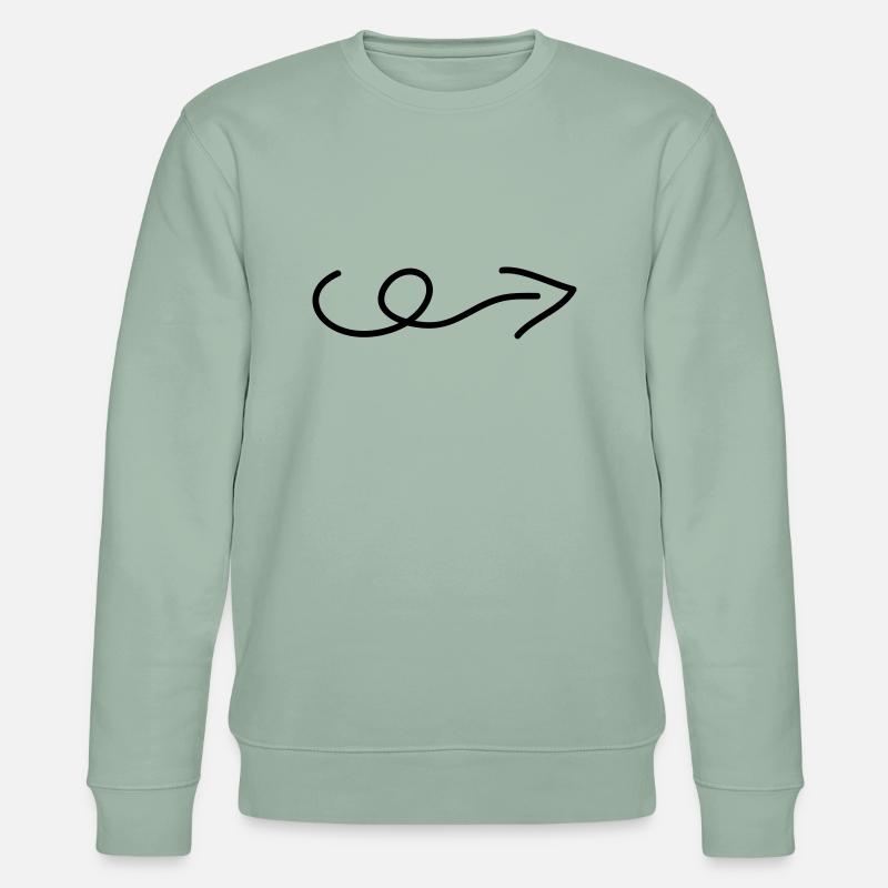 pfeil - Sweat bio CHANGER Stanley/Stella Unisexe - vert de gris clair