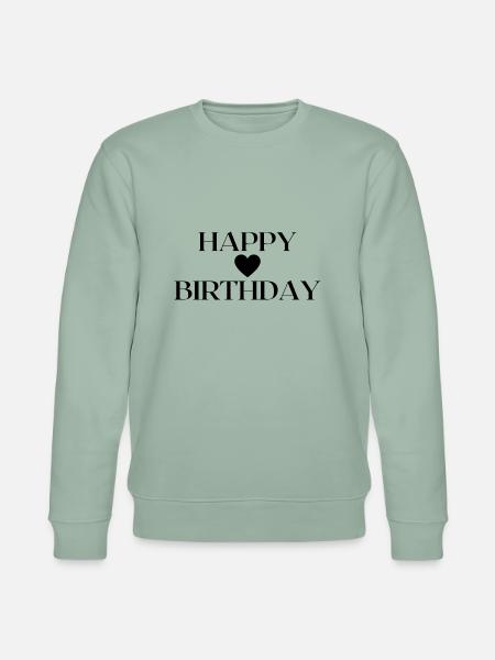 Happy Birthday Gift Idea - Stanley/Stella CHANGER Unisex Organic Sweatshirt - aloe