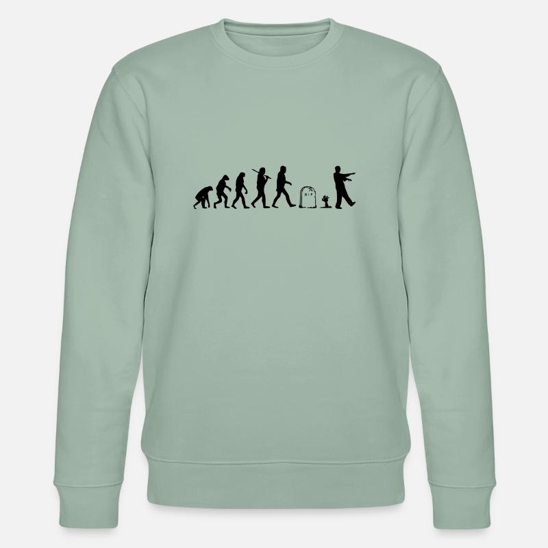 Evolution - Sweat bio CHANGER Stanley/Stella Unisexe - vert de gris clair