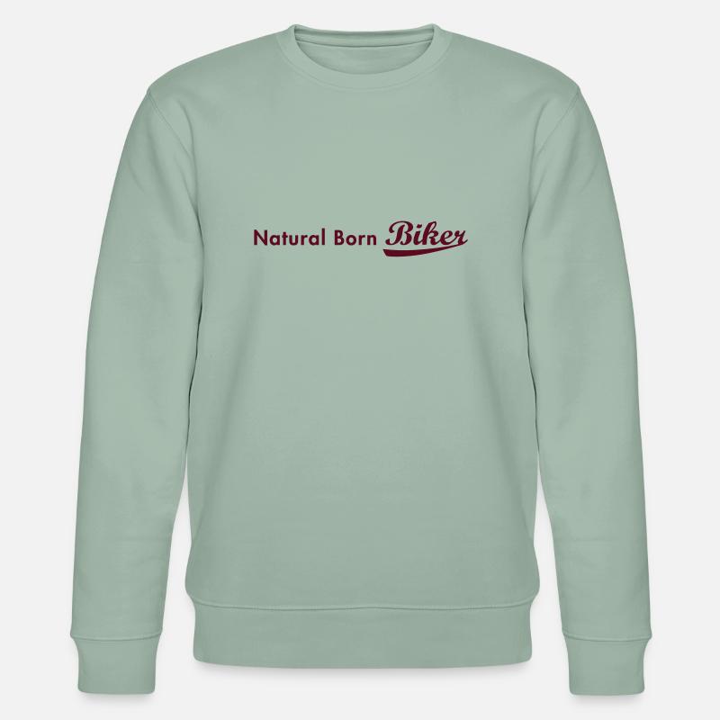 evolution_biker - Sweat bio CHANGER Stanley/Stella Unisexe - vert de gris clair