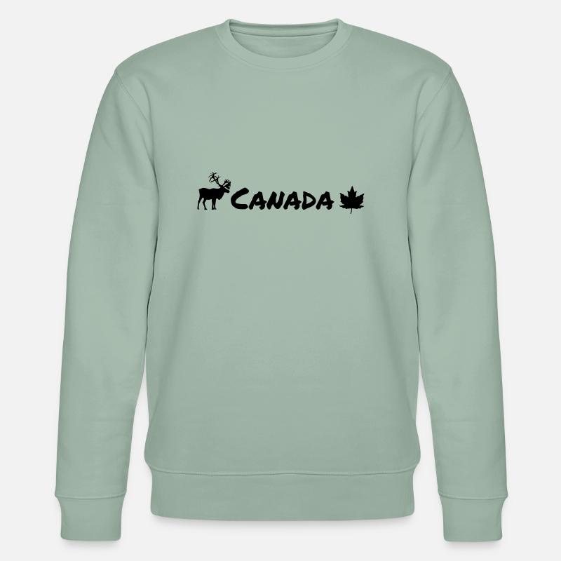 Canada - Stanley/Stella Unisex Bio-Sweatshirt CHANGER  - Helles Graugrün