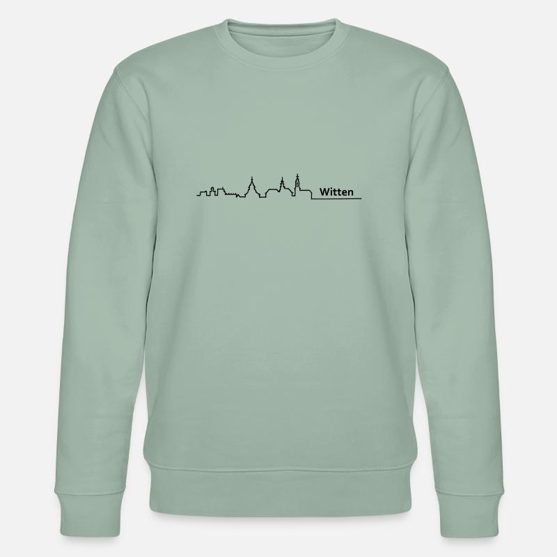 witten horizon - Sweat bio CHANGER Stanley/Stella Unisexe - vert de gris clair