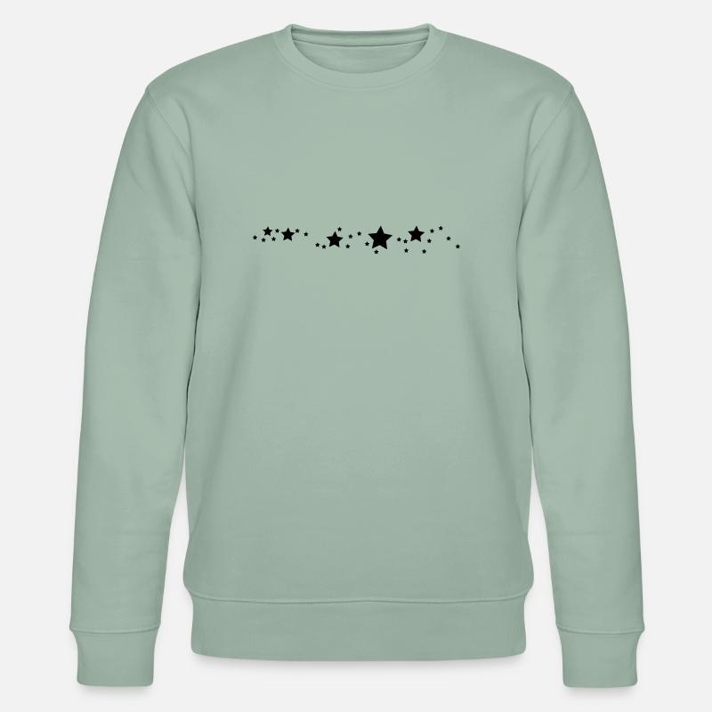sterne - Stanley/Stella Unisex Bio-Sweatshirt CHANGER  - Helles Graugrün