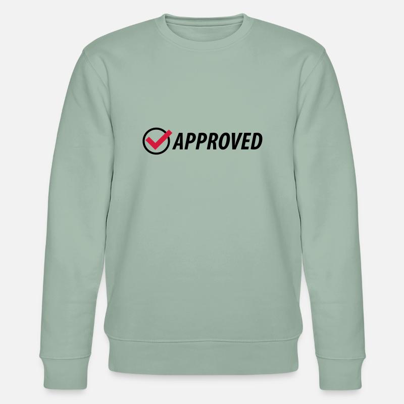 approved__f2 - Sweat bio CHANGER Stanley/Stella Unisexe - vert de gris clair