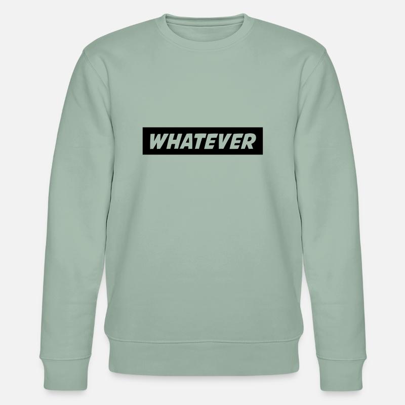 whatever_01 - Stanley/Stella Unisex Bio-Sweatshirt CHANGER  - Helles Graugrün