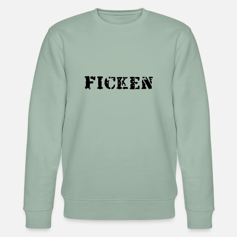 ficken - Stanley/Stella Unisex Bio-Sweatshirt CHANGER  - Helles Graugrün