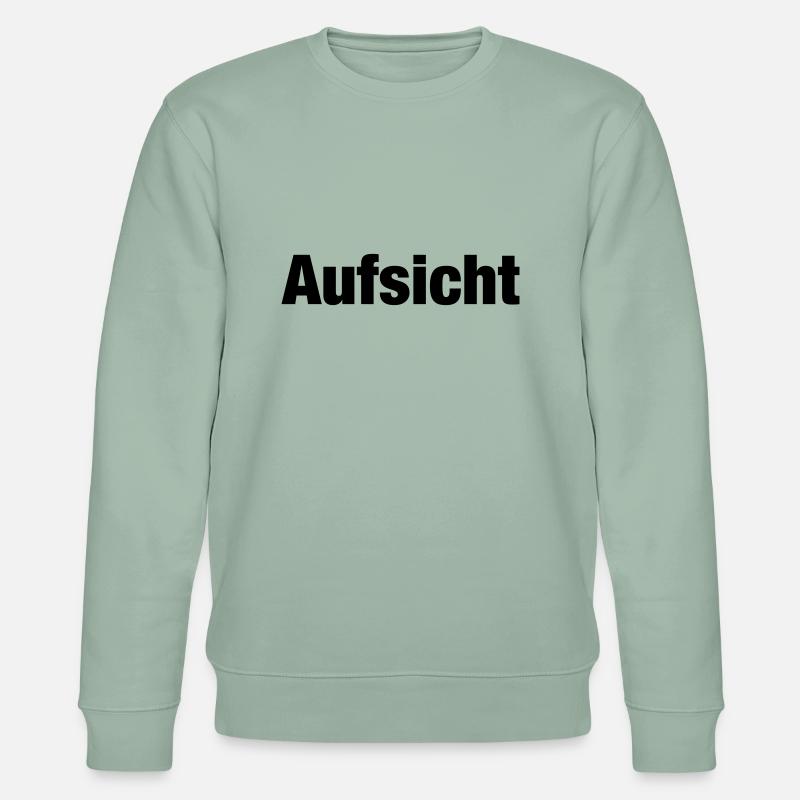Aufsicht - Stanley/Stella Unisex Bio-Sweatshirt CHANGER  - Helles Graugrün