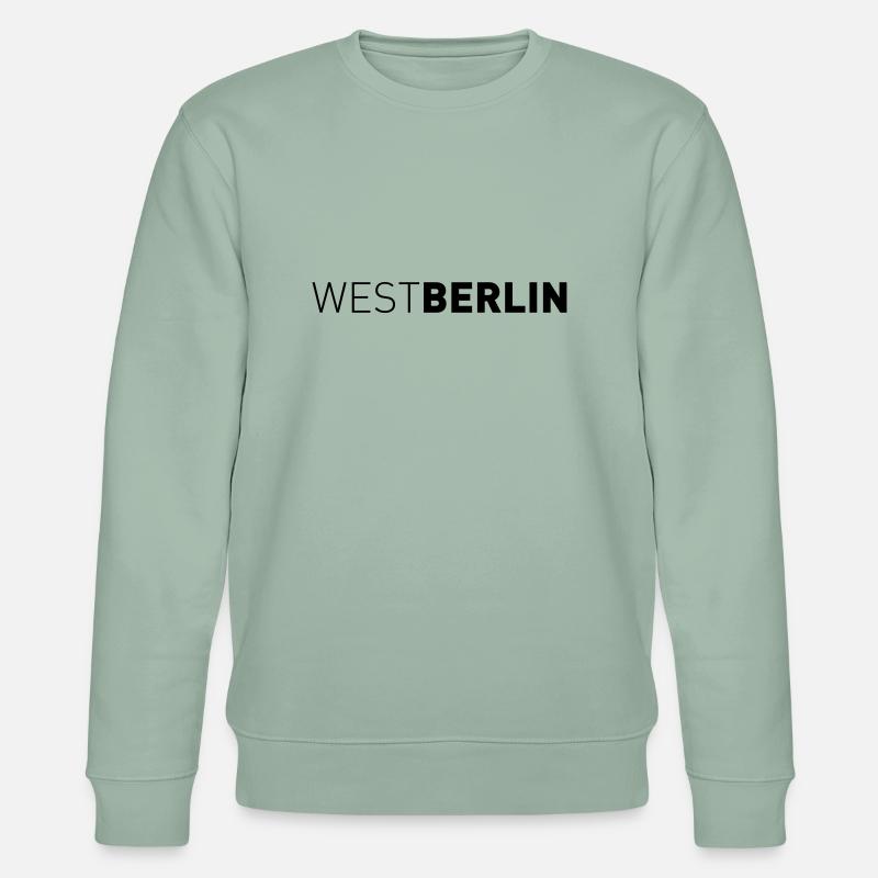 Westberlin - Stanley/Stella Unisex Bio-Sweatshirt CHANGER  - Helles Graugrün