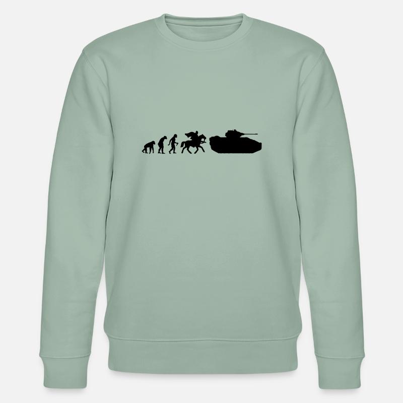 Evolution War - Stanley/Stella CHANGER Unisex Organic Sweatshirt - aloe