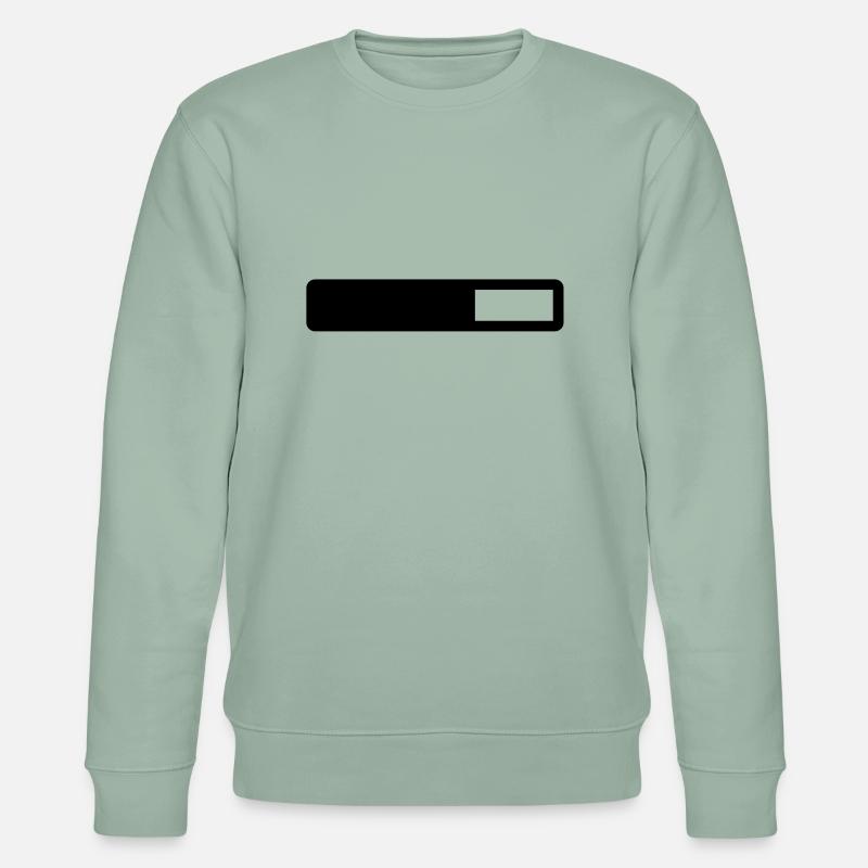 ladebalken - Stanley/Stella Unisex Bio-Sweatshirt CHANGER  - Helles Graugrün