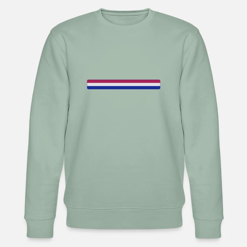 Pays-Bas - Sweat bio CHANGER Stanley/Stella Unisexe - vert de gris clair