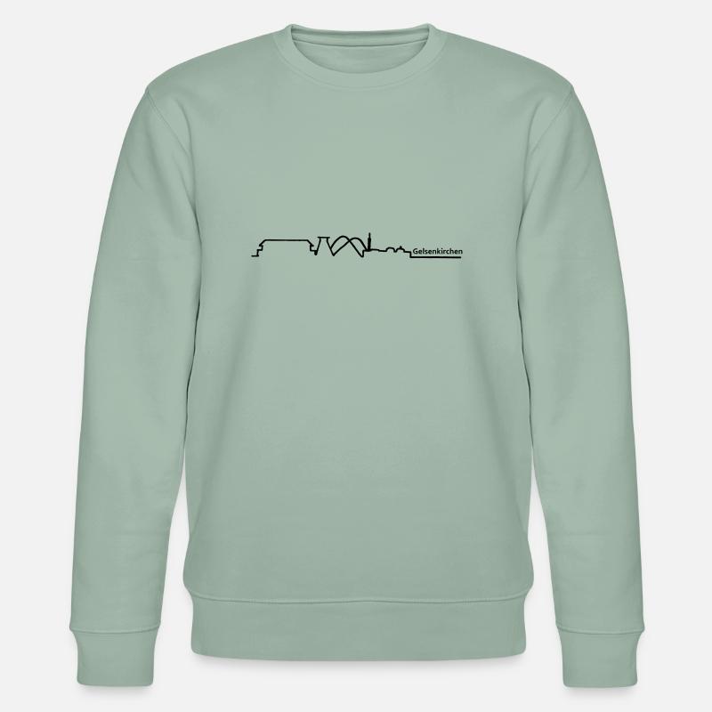 horizon gelsenkirchen - Sweat bio CHANGER Stanley/Stella Unisexe - vert de gris clair