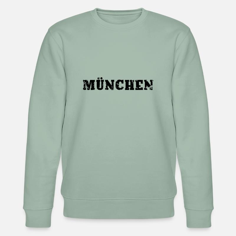 München - Stanley/Stella Unisex Bio-Sweatshirt CHANGER  - Helles Graugrün