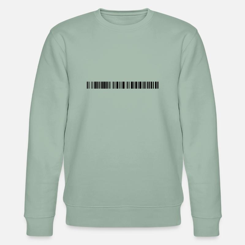 R U curious? - Stanley/Stella Unisex Bio-Sweatshirt CHANGER  - Helles Graugrün